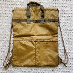 Snow Peak X-Pac Nylon Drawstring Backpack
